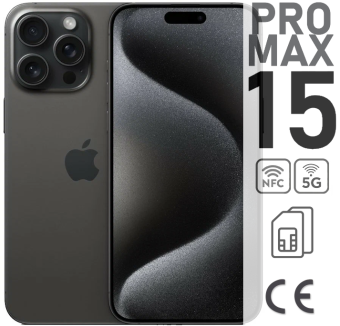 Apple iPhone 15 Pro MAX 256ГБ черный титан