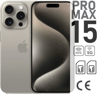 Apple iPhone 15 Pro MAX 512ГБ Dual SIM титан