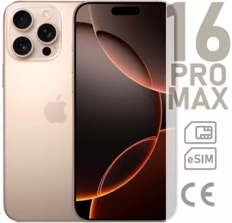 Apple iPhone 16 Pro Max 256Gb Desert Titanium — купить в Москве и СПб