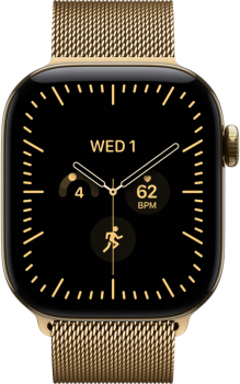 Apple Watch Series 12 42 Gold Titanium Milanese