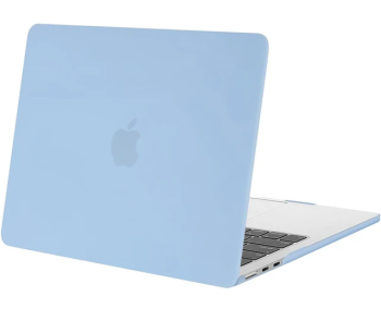 Macbook Air 13 M4 чехол голубой матовый