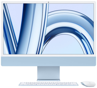  Apple iMac 24 M3 2023 Blue M3 16GB 512GB