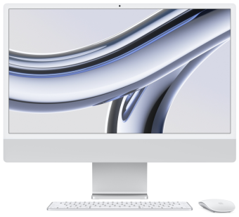 Apple iMac M3 24" 8C/10C 8Gb 256Gb Silver