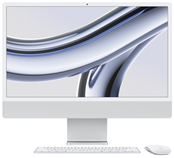 Apple iMac 24 M3 2023 Silver M3 10c GPU 8GB 512GB