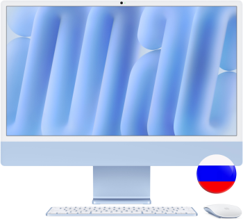 Apple iMac 24 M4 16Gb 512Gb Blue RU/A