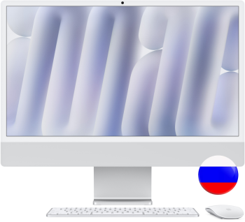 Apple iMac 24 M4 24Gb 512Gb Silver RU/A