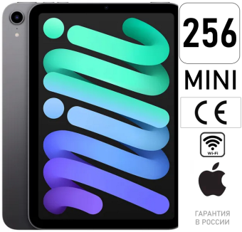 Apple iPad mini (2021) 256GB Wi-Fi Space Gray