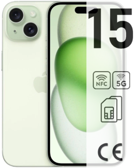 Apple iPhone 15 256ГБ зеленый