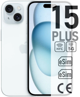 Apple iPhone 15 Plus 128ГБ голубой eSIM