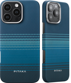 Pitaka Tactile Woven iPhone 16 Pro MAX Moonrise