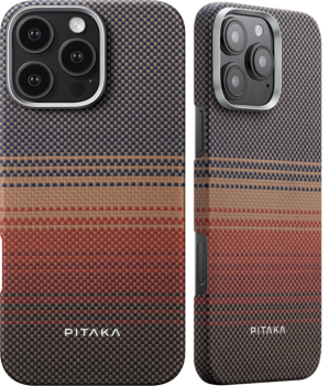 Pitaka Tactile Woven iPhone 16 Pro MAX Sunset