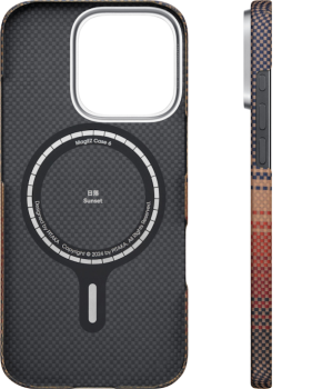 Pitaka Tactile Woven iPhone 16 Pro MAX Sunset