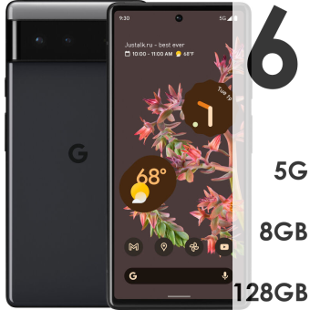 Google Pixel 6 8/128GB Черный (EU)