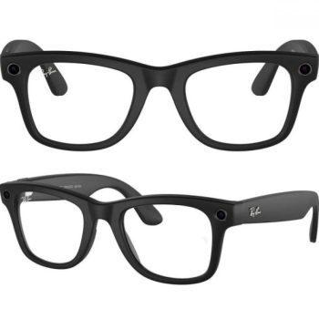 Ray-Ban Matte Black/Clear ������ 50 (�)