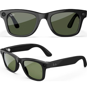 Ray-Ban Shiny Black/Green ������ 53 (L)