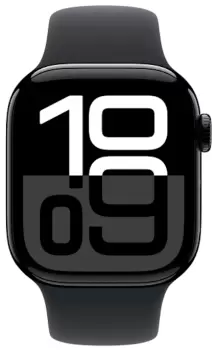 Apple Watch Series 10 42мм черный S/M O2