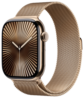 Apple Watch Series 10 46mm Gold Milanese S/M