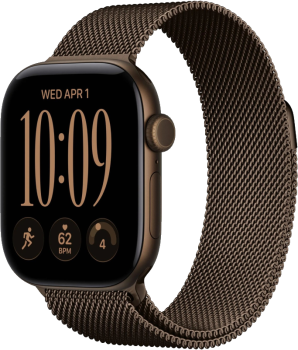 Apple Watch Series 12 46 Bronze Milanese Loop