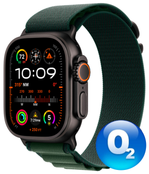 Apple Watch Ultra 2 (2024) Black Green (L)