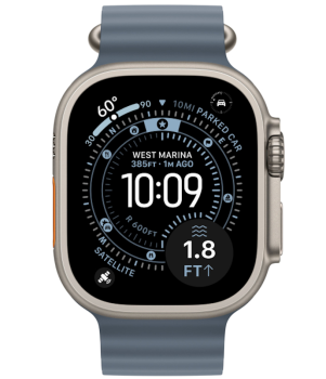 Apple Watch Ultra 3 (2025) Natural Anchor Blue