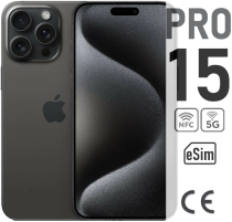 Apple iPhone 15 Pro 512ГБ черный eSIM