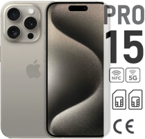 Apple iPhone 15 Pro 256ГБ Dual SIM титан