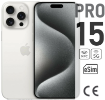 Apple iPhone 15 Pro 256ГБ белый eSIM