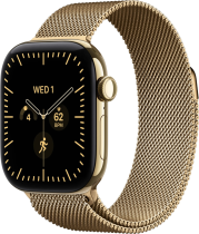Apple Watch Series 12 46 Gold Titanium Milanese