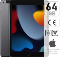 Apple iPad (2021) 64GB Wi-Fi Серый