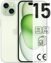 Apple iPhone 15 128ГБ зеленый