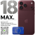 Apple iPhone 18 Pro MAX 256 Sim-eSim Burgundy EU