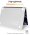 Macbook Air 15 M4 M3 M2 чехол белый матовый