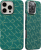 Pitaka Monogram iPhone 16 Pro MAX Green Gold