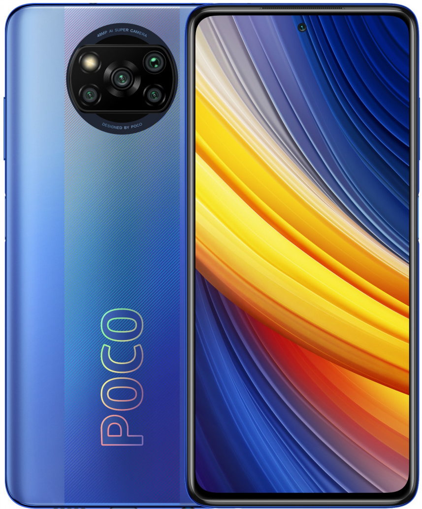 Xiaomi Poco X3 Pro (NFC) 8/256GB Blue (РСТ) — 20 990 руб в Москве